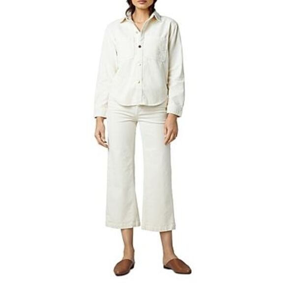DL1961 Zita Button Front Shirt In Manilla - XS - Picture 1 of 3